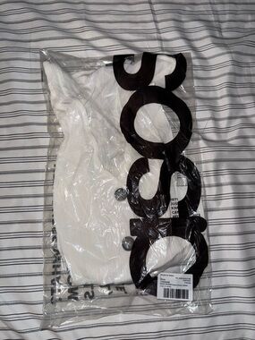 Asos White Flowy Top - L